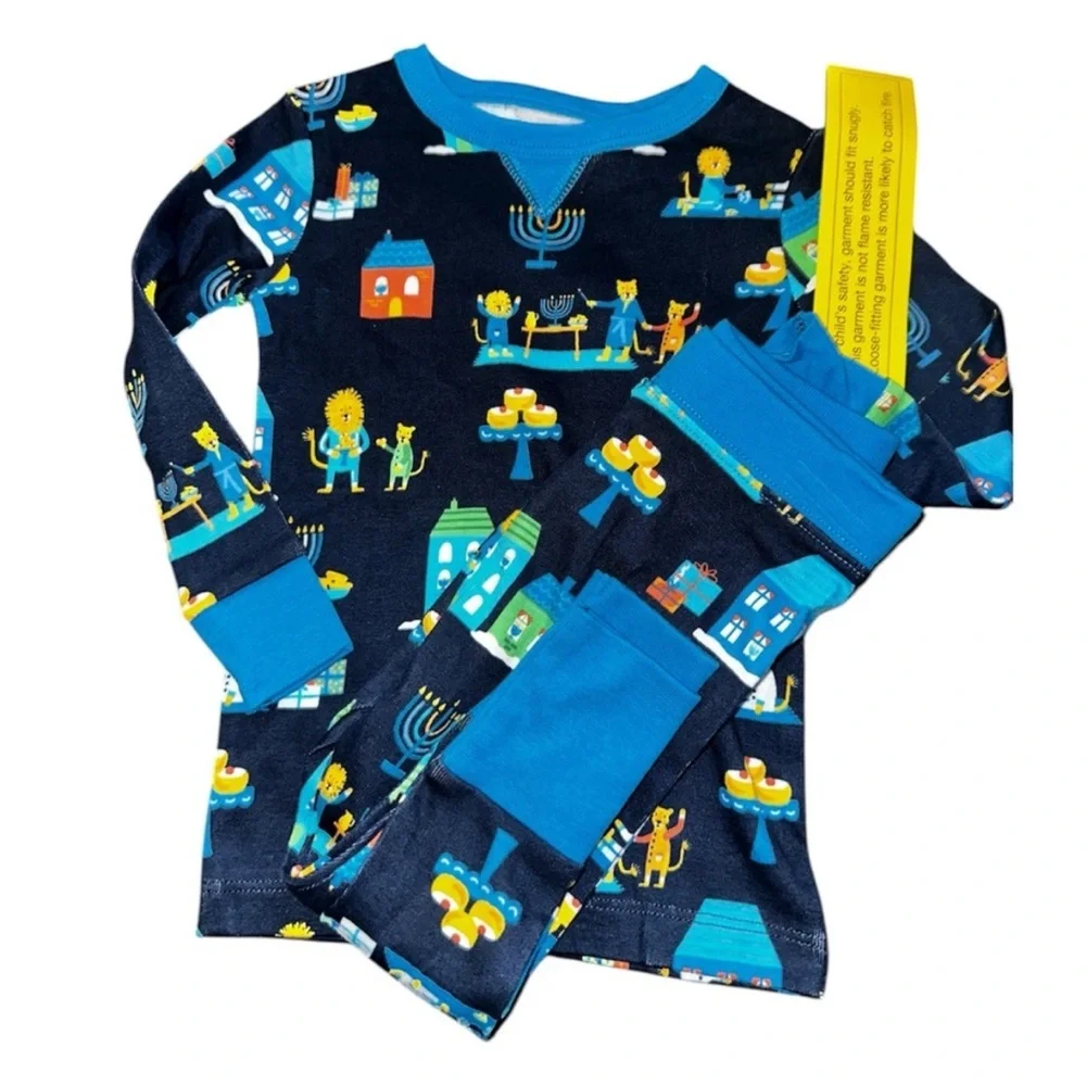 NEW Target Family Sleep Hanukkah Pajamas 3T